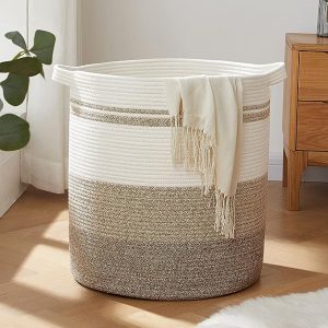 80L Laundry Baskets Hamper with Handles